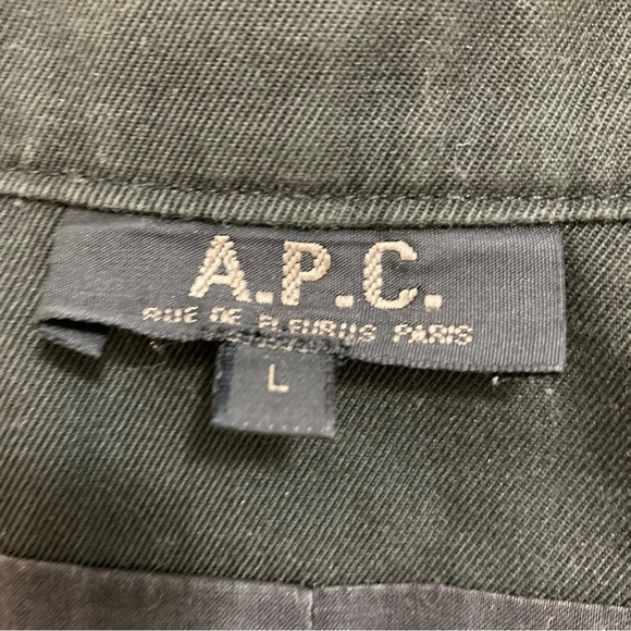 A.P.C. Zip--up Lightweight Utility Jacket Women's Small - Picture 8 of 8